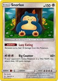 Unbroken bonds set is the tenth set from the pokémon sun & moon games and continues the minor focus of kanto pokémon and the tag team gx cards. Snorlax Sun Moon Unbroken Bonds Pokemon Trollandtoad