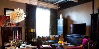 Pin up scarves to hide an unsightly ceiling finish. How To Decorate A Room With High Ceilings High Ceiling Decor Ideas