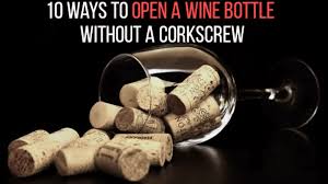 Line up the edge of the cap with the lip of the door or empty lock latch, then apply pressure at an angle and the cap should. How To Open A Wine Bottle Without A Corkscrew 10 Methods Delishably