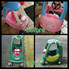Diy Ninja Turtle Cozy Coupe Baby Car Seats Cozy Coupe Little Tykes