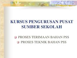 Tata usaha sekolah adalah bagian dari unit pelaksana teknis penyelenggaraan sistem administrasi dan informasi pendidikan di sekolah. Ppt Kursus Pengurusan Pusat Sumber Sekolah Powerpoint Presentation Free Download Id 3254439