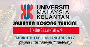 Pelbagai jawatan kosong kelantan terkini, swasta, part time, freelance, full time & internship 2020/2021. Jawatan Kosong Di Universiti Malaysia Kelantan Umk 2 January 2017 Kerja Kosong 2020 Jawatan Kosong Kerajaan 2020