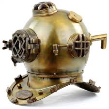 Make money when you sell · fill your cart with color · under $10 18 Antique Brass Oil Rubbed Finish Scuba Diving Helmet Nagina International