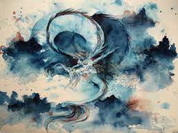 Greatbigcanvas.com has been visited by 10k+ users in the past month Chinese Water Dragon By Shoshanna Bauer