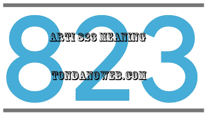 اللهم إني أعوذبك من إمارةِ الصبيان. Arti Kode Angka 823 Meaning Terbaru Tondanoweb Com