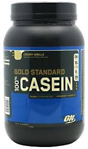 This 100% casein powder is a slow digesting miscellar protein with 24 grams of protein, 9+ grams of essential amino acids, and only 1 gram of sugar in a delicious chocolate supreme powder. Optimum Nutrition Gold Standard 100 Casein Protein Powder Creamy Vanilla 26 Servings Optimum Nutrition Gold Standard Optimum Nutrition Casein Protein Powder