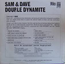 Back when people atcually sung. Sam Dave 1966 Double Dynamite Free Download Funk My Soul