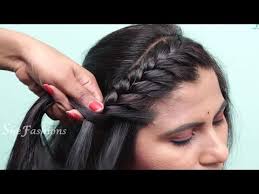 Most of us tend to keep to the same hairstyle every day. Simple Hair Style For Front Simple Hair Style