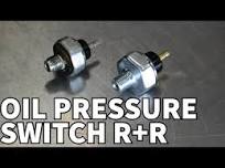 Engine Oil Pressure Switch Removal, Replacement & System Overview