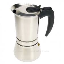 Cafetiere Italienne Expresso En Inox 6 Tasses Vespress Ref 150te005