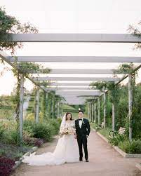 After The First Look Juliette And Dino Took Portraits With Dana Fernandez Photography Around Mcgovern Centennia Romantic Garden Wedding Garden Wedding Wedding