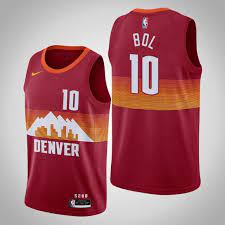 Bol bol stuffs nwaba at the rim. Shirts Nuggets Bol Bol Red City Jersey Poshmark