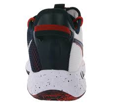 He moved up to the varsity basketball. Nike X Paul George 4 Basketball Shoes Comfortable Sports Shoes Black White Red