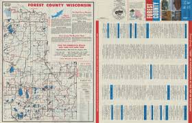 Forest County Wisconsin Map Or Atlas Wisconsin