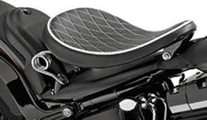 New Leather Solo Spring Seats From Harley-Davidson at Cyril Huze Post
