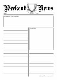 Maybe you would like to learn more about one of these? Newspaper Writing Frames And Printable Page Borders Ks1 Ks2 Newspaper Article Template Article Template Newspaper Template