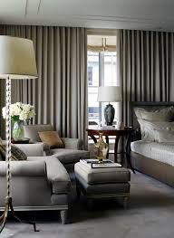 Seen here is a living room that features adorable red and beige curtains with floral patterns. Small Window Curtain Ideas For Bedroom Novocom Top