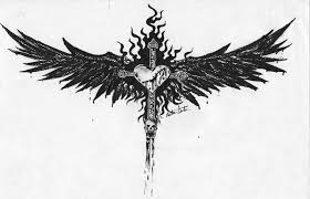 Heart cross anchor tattoo on. Winged Heart Cross Tattoo By Ndc13 On Deviantart