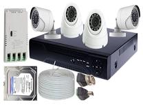 2.4MP HD Night Vision CCTV Camera Full Kit