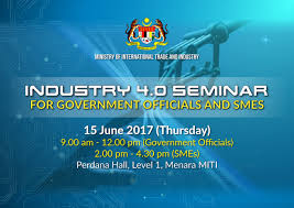 To incorporate ict into their businesses being complacent industry 4.0: Kementerian Perdagangan Antarabangsa Dan Industri