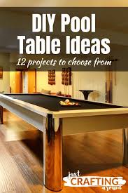 Diy Mirror Frame 20 Ingenious Projects Just Crafting Around Diy Pool Table Diy Pool Pool Table