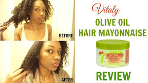 If your hair is seriously damaged, the conditioner can be left on the hair for about an hour. Natural Hair Vitaly Olive Oil Hair Treatment Alviajay Youtube