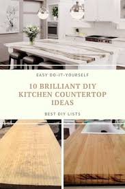 Diy Kitchen Countertop Ideas In 2020 Diy Kitchen Kitchen Updating House