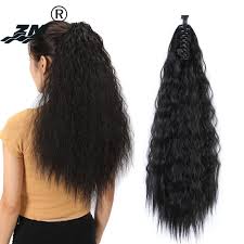 Comment below and let me know your thoughts on this 90's hair trend, and how you style your hair with claw clips. Zm 65cm 180g Long Afro Kinky Curly Ponytail Synthetic Hair Pieces Claw Clip On Ponytail Hair Extensions Pony Tail Fake Hair 2 Synthetic Ponytails Aliexpress