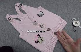orgu askili 6 8 yas kiz cocuk yelek tarifi nazarca com baby knitting patterns orgu bebek eldiveni