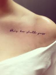 50 Best Chest Tattoos For Women Chest Tattoos For Women Quote Tattoos Girls Shoulder Tattoo Quotes