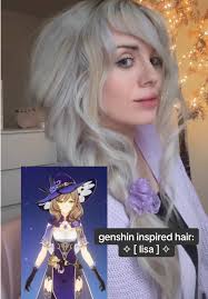 Lisa Inspired Hairstyles from Genshin Impact