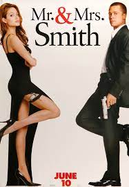 Mr And Mrs Smith 2005 Mr And Mrs Smith Movie Posters Brad Pitt
