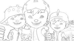 Printable coloring pages for kids boboiboy 2 coloring book art unicorn coloring pages cartoon coloring pages. Gambar Boboiboy Boboiboy Solar Coloring Pages