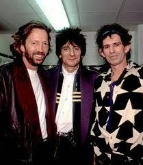 Eric Clapton Ron Wood Keith Richards Keith Richards Eric Clapton Cream Eric Clapton