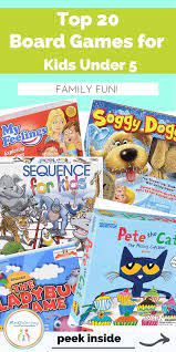 The 20 Best Board Games For 4 Year Olds Fun Board Games Board Games For Kids Preschool Board Games