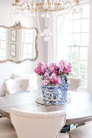 New House Updates Volume Ii Kinsey Walsh Round Dining Room Table Round Dining Room Dining Room Centerpiece
