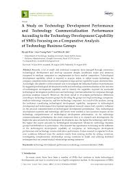 Download this small business technology guide for an essential overview of the latest technology. Pdf A Study On Technology Development Performance And Technology Commercialization Performance According To The Technology Development Capability Of Smes Focusing On A Comparative Analysis Of Technology Business Groups