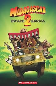 Lemurs of madagascar coloring page. Popcorn Elt Primary Readers Level 2 Madagascar Escape To Africa Book Only Scholastic Shop