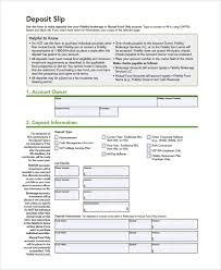 If you receive cash or checks personally or for your small business, you may want to deposit those funds into your personal or business bank account. Free 8 Sample Deposit Slip Templates In Pdf Ms Word Excel