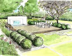 Landscape A Design Landscape Architecture Plan Landscape Architecture Perspective Landscape Architecture Design