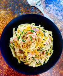 Smoked Salmon And Lemon Pasta Recipe Lemon Pasta Smoked Salmon Pasta Smoked Pasta