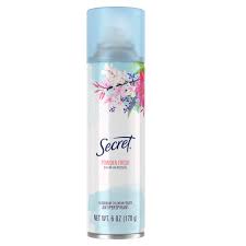 Secret Aerosol Antiperspirant And Deodorant Powder Fresh 6 Fl Oz Walmart Com Walmart Com