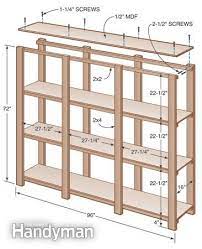 These diy garage shelves are cheap and easy to make, and give you plenty of storage in a small footprint! 12 Simple Storage Solutions For Small Spaces Diy Storage Shelves Garage Storage Shelves Diy Garage Storage