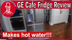 How long has this been going on with your ge refrigerator? Ge Cafe Refrigerator Review Stainless Steel With French Doors Youtube