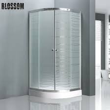 Easily assembled and structurally strong pocket door frame; Bathroom Tempered Frosted Acid Glass Double Sliding Door Shower Cubicle China Acid Glass Shower Cubicle Frosted Glass Shower Cabin Made In China Com