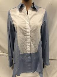 Camicia Donna Tome 100% Cotone Taglia XL Blu Nuovo