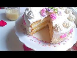 Gateau D Anniversaire Girly Avec Creme Au Chocolat Blanc Youtube
