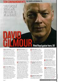 Roger Waters talks about David Gilmour's solo