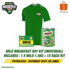 There will be 11 milo marathon races nationwide. Milo Breakfast Day Kit 2019 Buy Pacemakers Malaysia Facebook