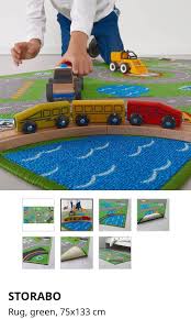 Kids rugs for children, the floor is a great place to play, so our children's rugs won't just make the room cozier, but they'll also make playtime a lot more comfortable, too. Ikea At Iba Pa Ikea Storabo Rug Green 75x133 Cm Srp Facebook